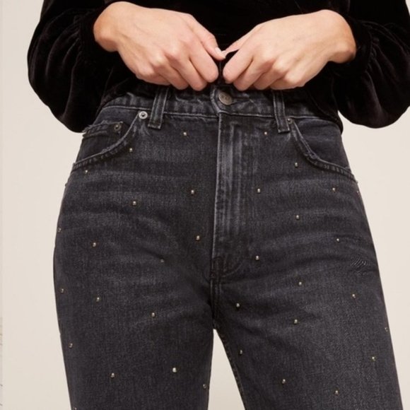 Reformation Harley Studded High Rise 